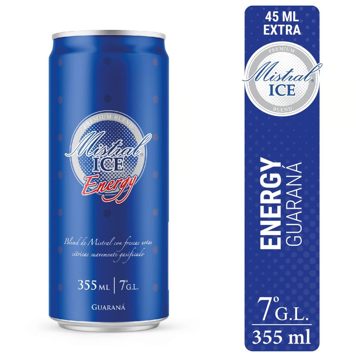 MISTRAL ICE - Cóctel Mistral Ice Energy Guaraná 7° 355 ml