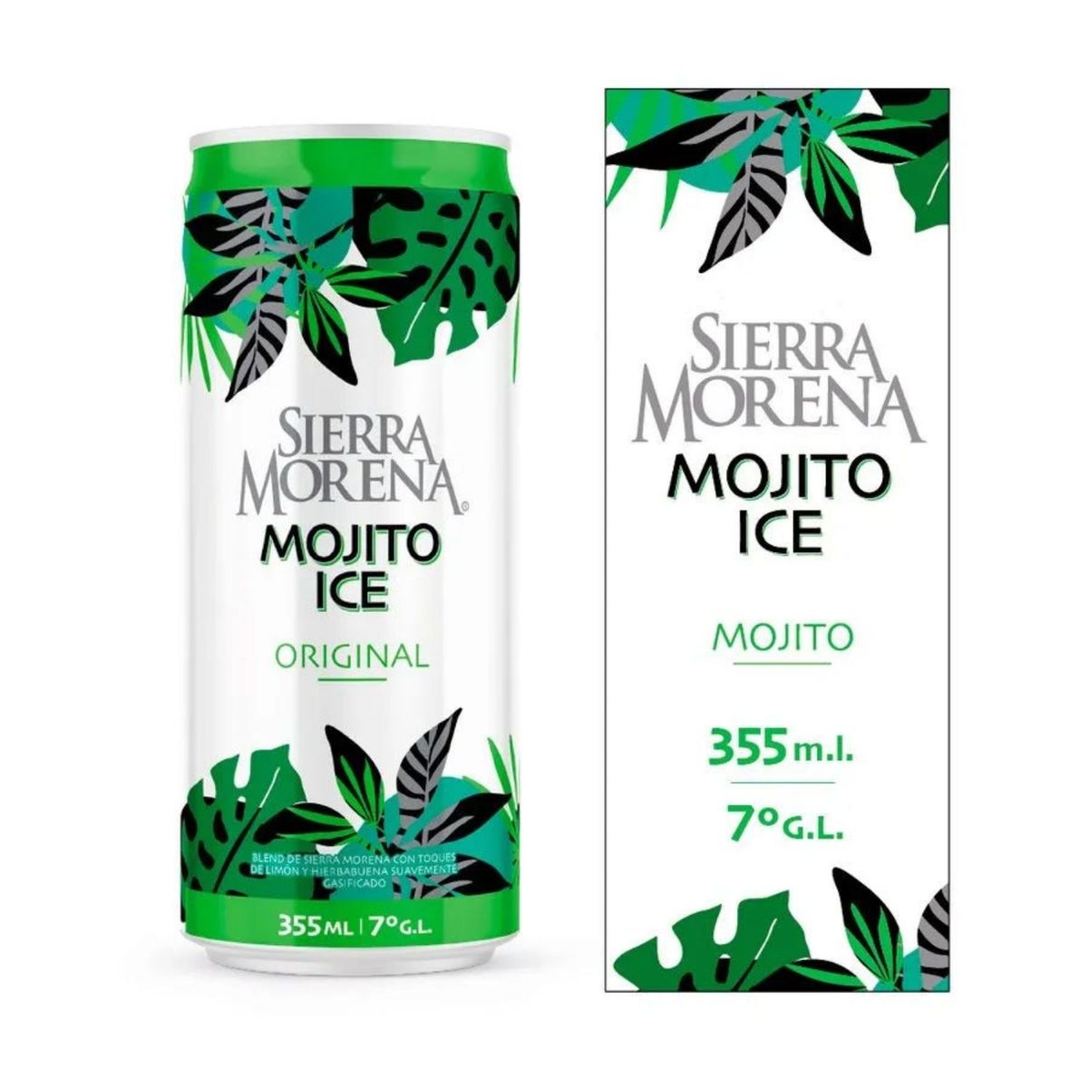 SIERRA MORENA - Cóctel Mojito Ice Lata Sierra Morena 7° 355 ml