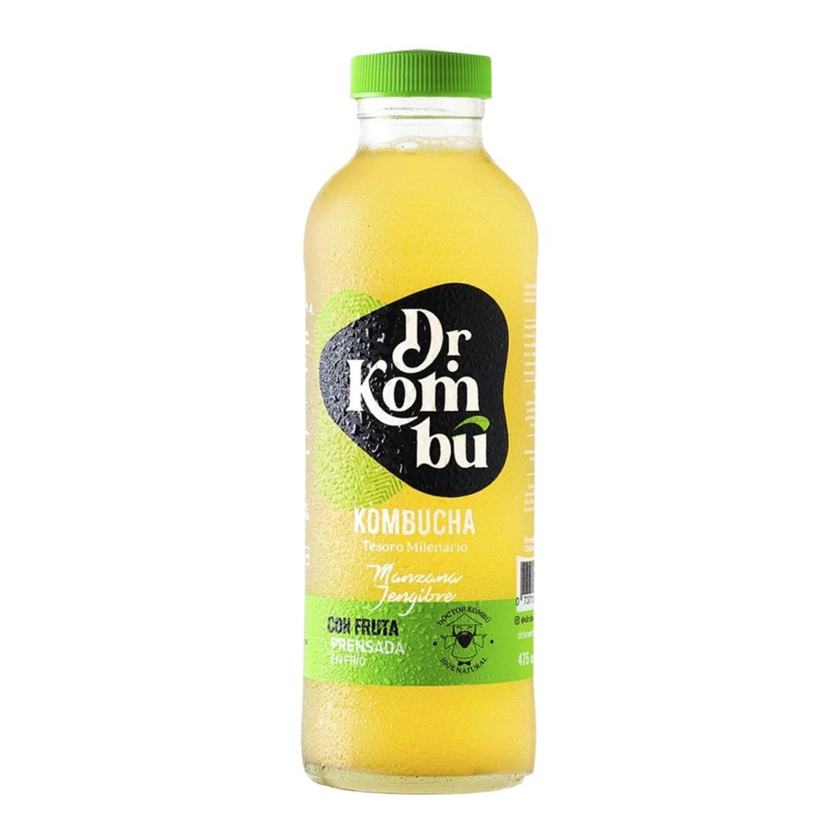 DR KOMBU - Kombucha Dr Kombu Manzana Jengibre 475 cc