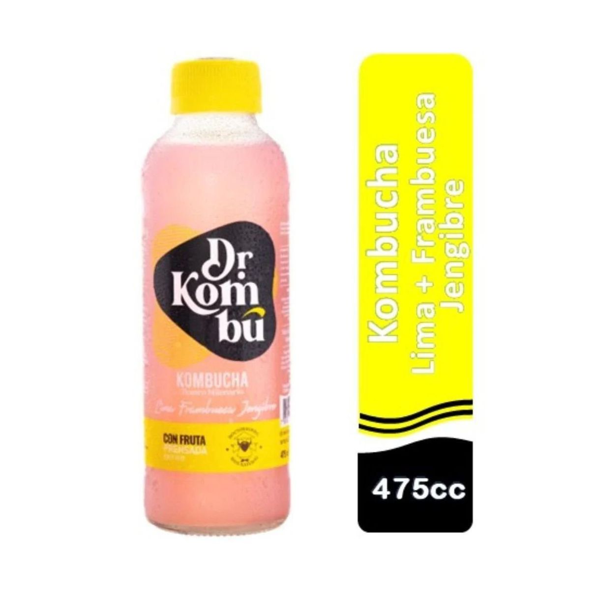 DR KOMBU - Kombucha Dr Kombu Lima Frambuesa 475 cc