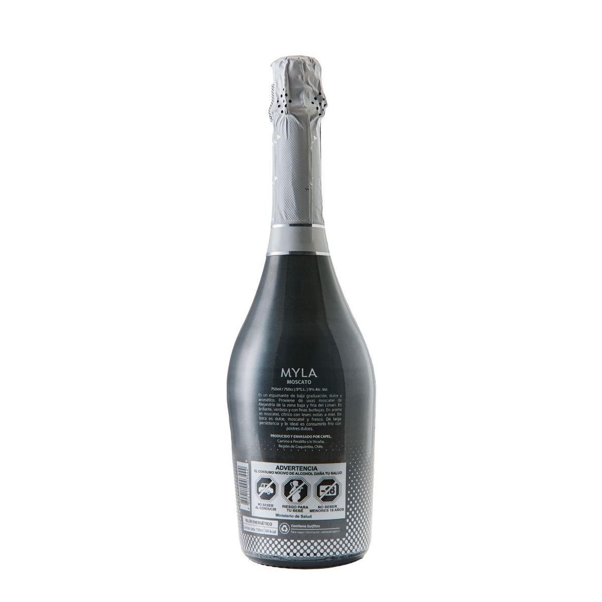 MYLA - Espumante Moscatel Myla 9° 750 cc