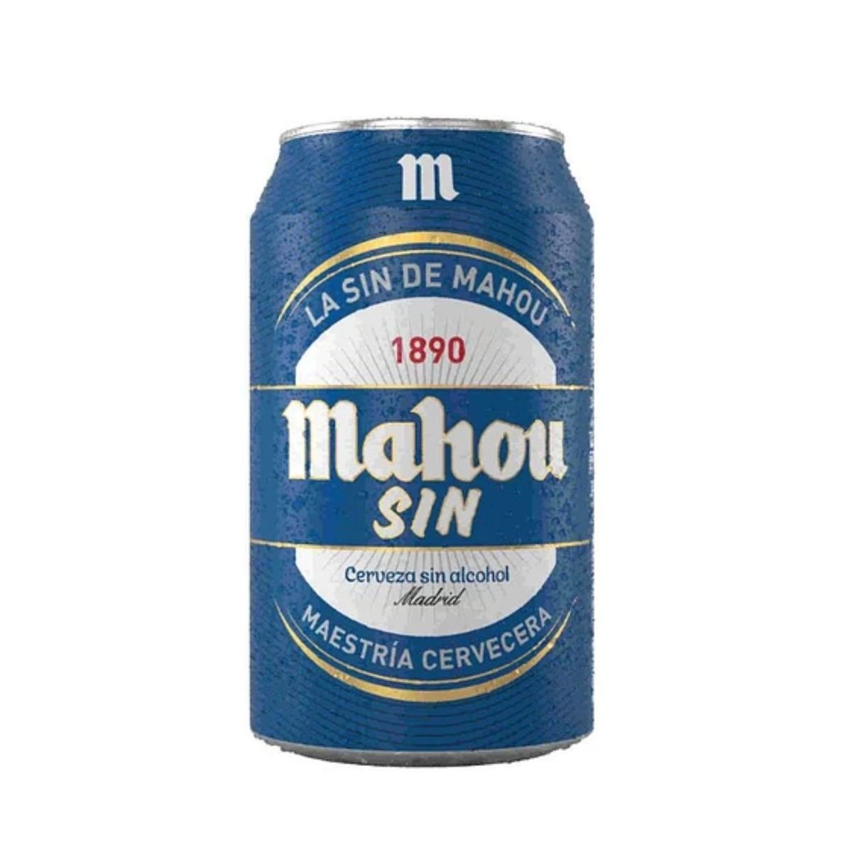 MAHOU - CERVEZA LT SIN ALCOHOL MAHOU 330 CC