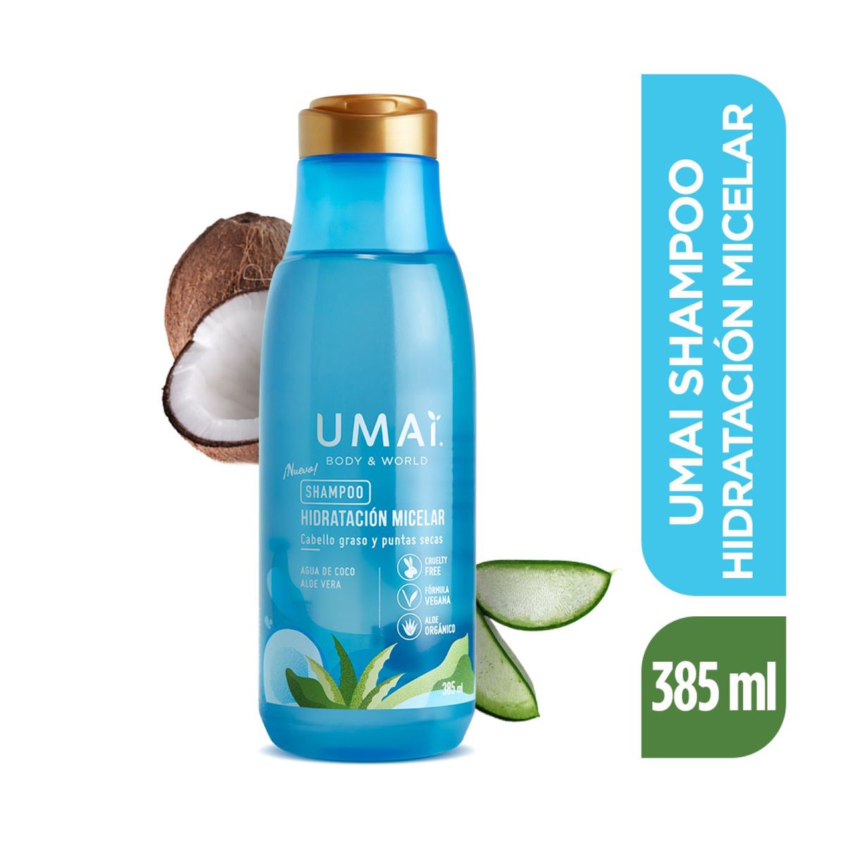 UMAI - SHAMPOO MICELAR UMAI 385 ML