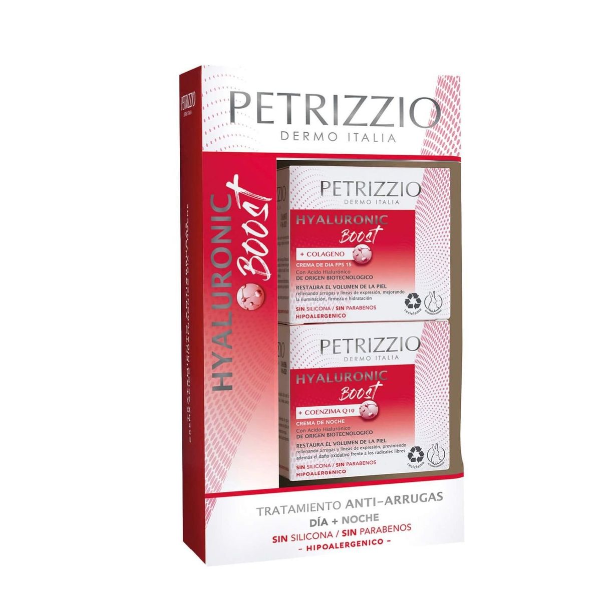 PETRIZZIO - Pack Cremas Facial Petrizzio Anti Arrugas Día y Noche 2 un