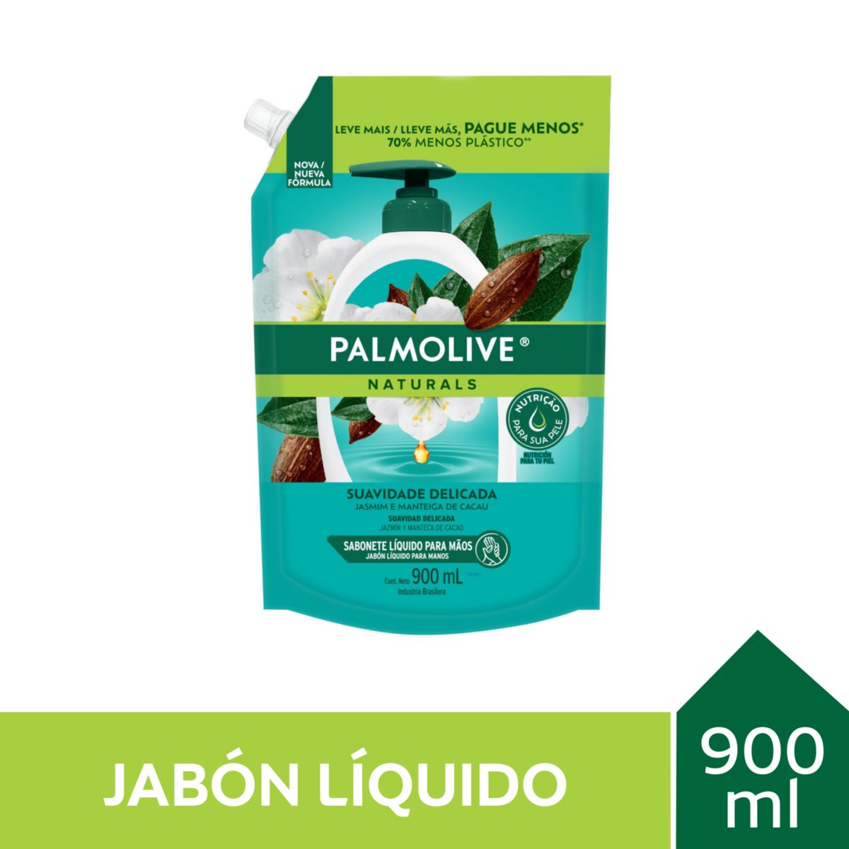 PALMOLIVE - Jabón Líquido Jazmin y Cacao Palmolive 900 ml