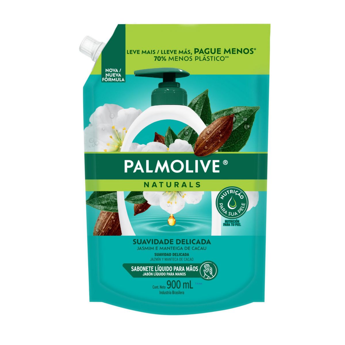 PALMOLIVE - Jabón Líquido Jazmin y Cacao Palmolive 900 ml
