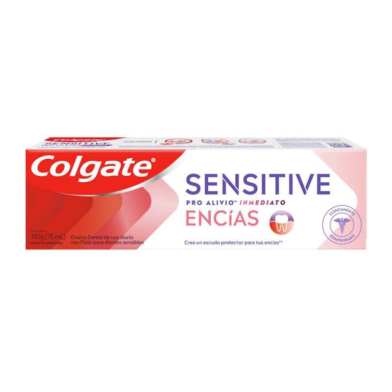 COLGATE - Pasta dental Colgate Sensitive Pro Alivio Inmediato Encias 110 g
