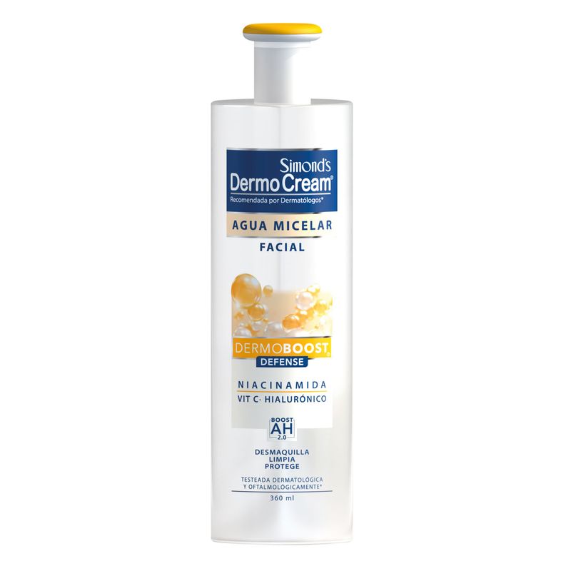 DERMOCREAM - Agua Micelar Defense Dermo Cream 360 ml