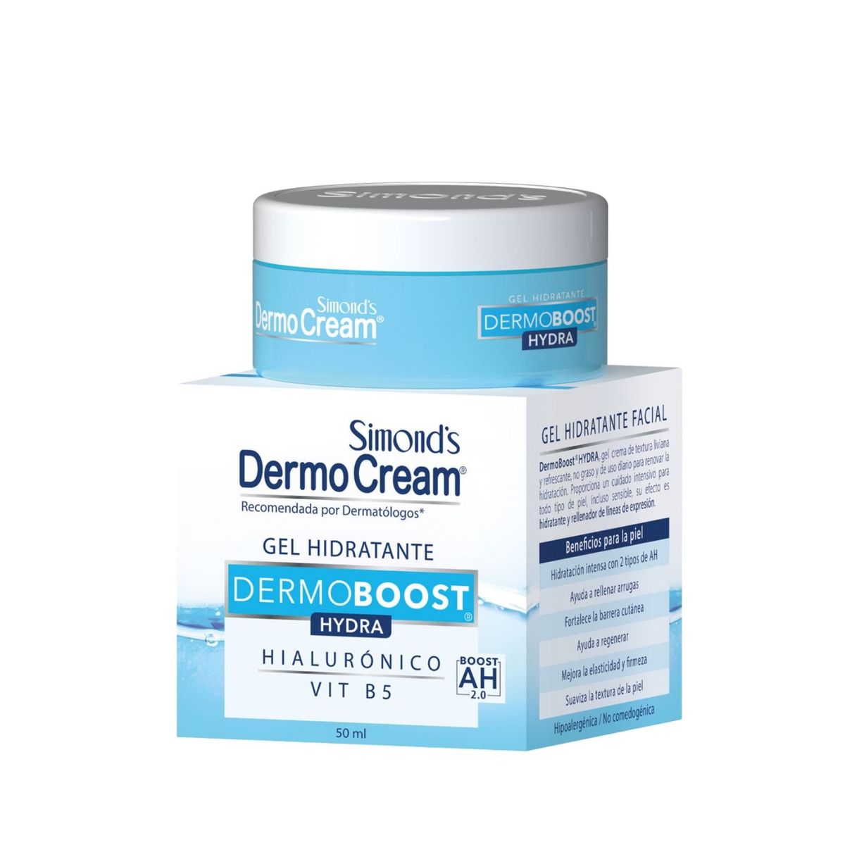DERMOCREAM - Gel Hidratante Hydra Dermo Cream 50 ml