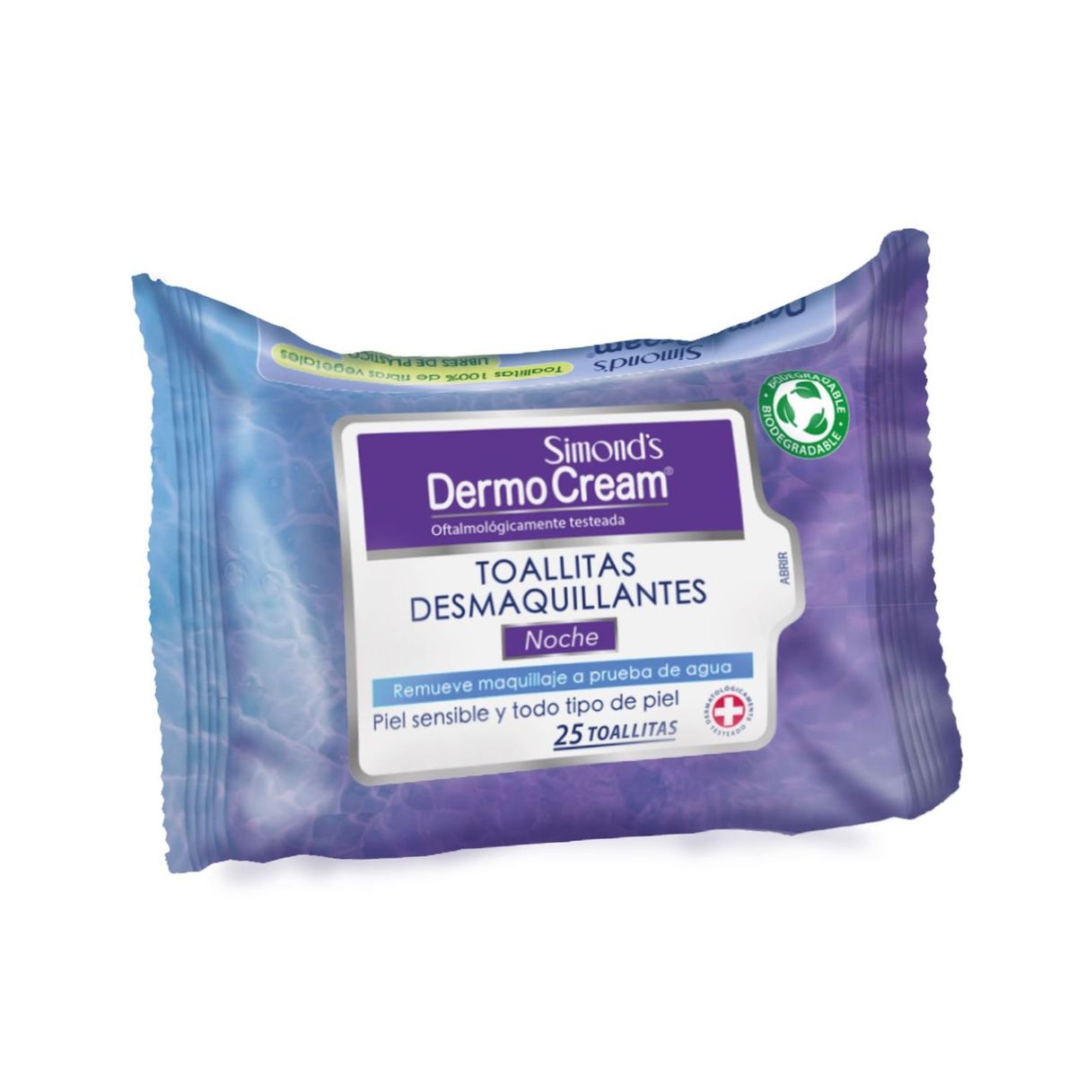 SIMONDS - Toallitas Desmaquillantes Noche Simonds DermoCream 25 un