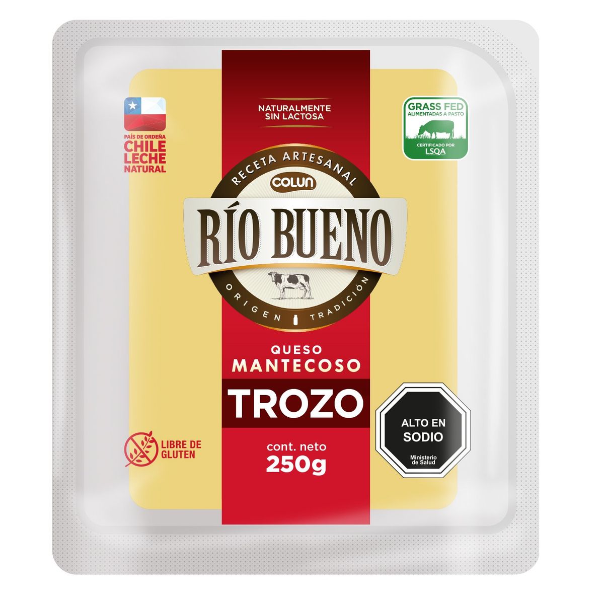RIO BUENO - Queso Mantecoso Trozo Rio Bueno 250 g