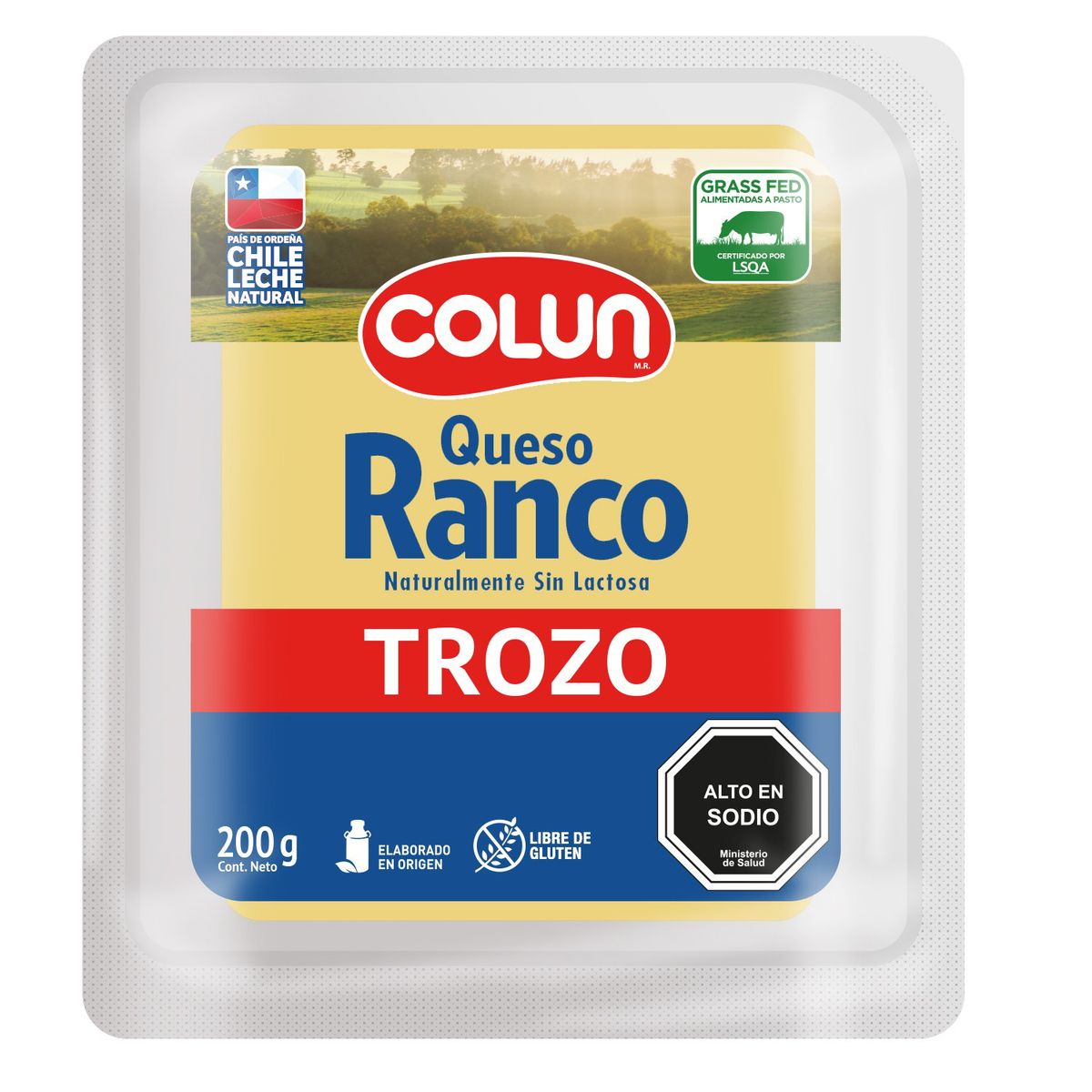 COLUN - Queso Ranco Trozo Colun 200 g