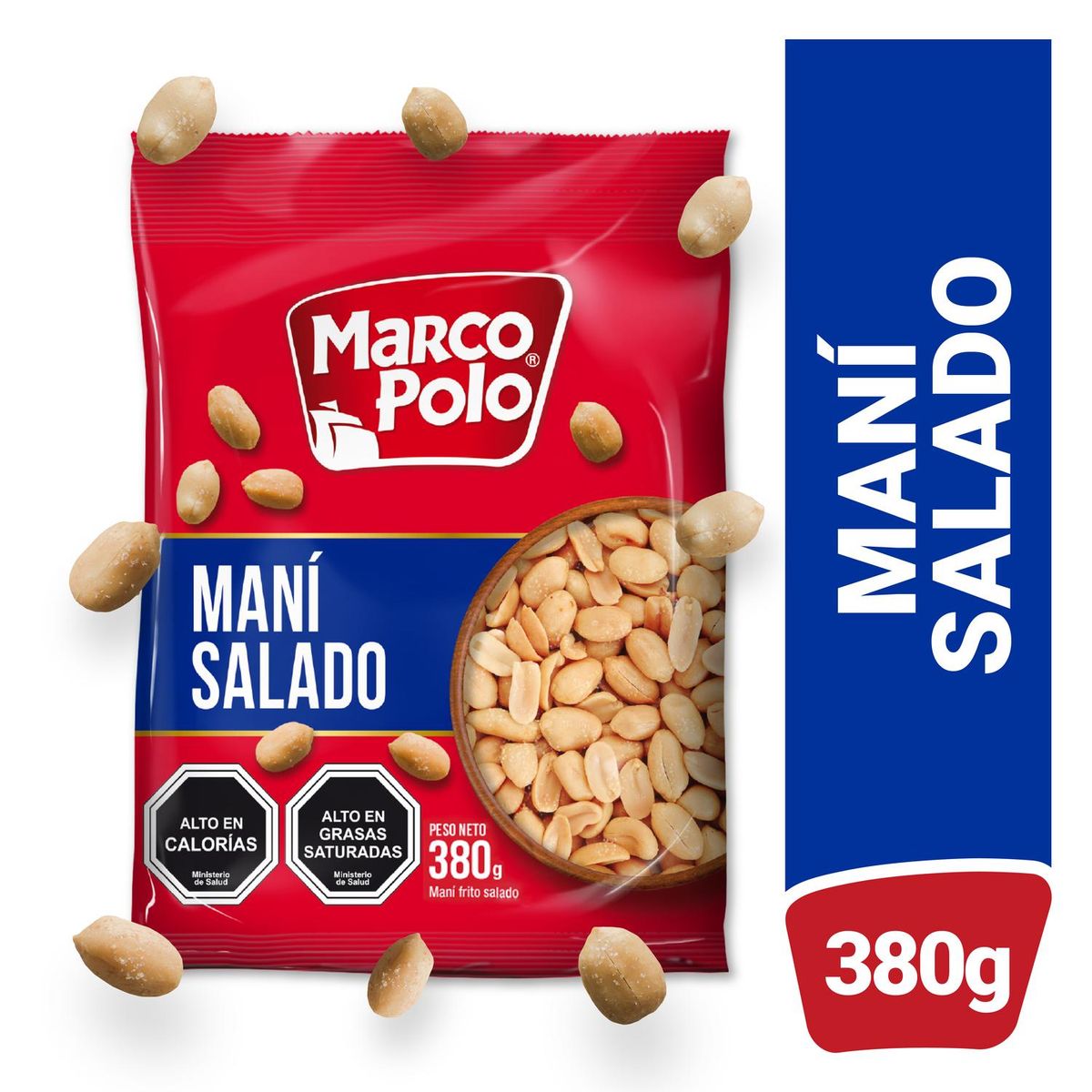 MARCO POLO - Maní Salado Marco Polo 380 g