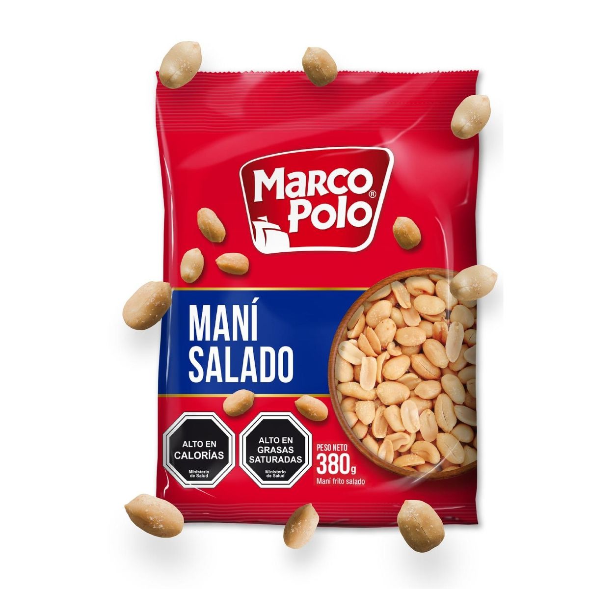MARCO POLO - Maní Salado Marco Polo 380 g