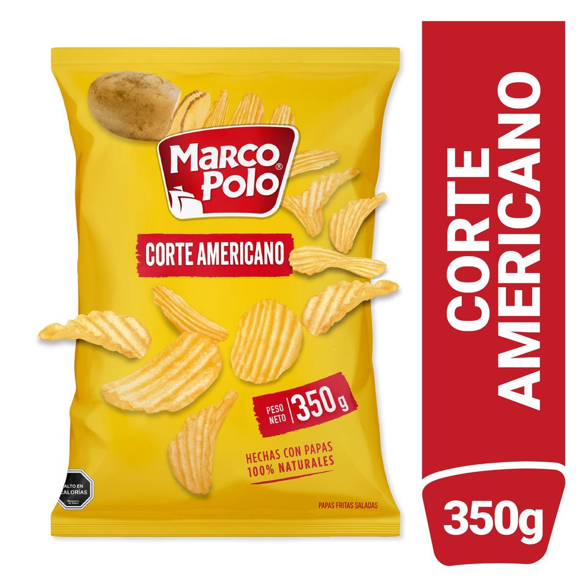 MARCO POLO - Papas Fritas Corte Americano Marco Polo 350 g