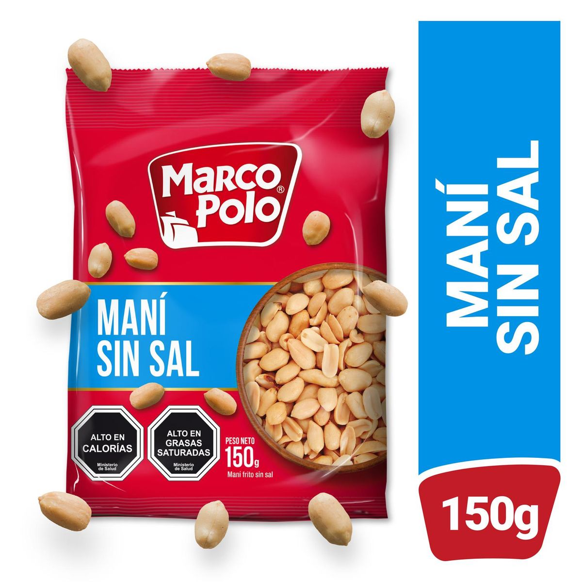 MARCO POLO - Maní sin Sal Marco Polo 150 g