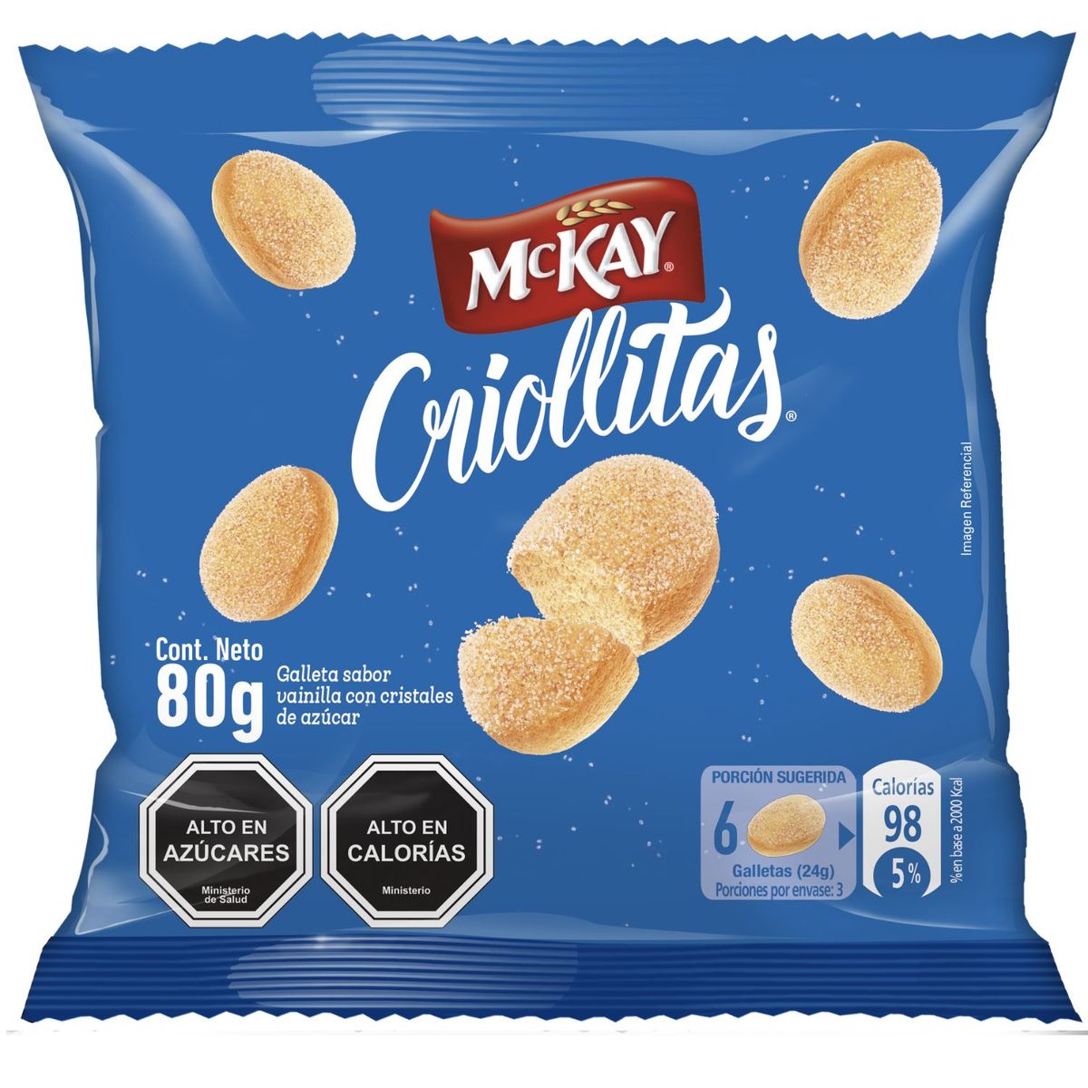 MCKAY - GALLETA CRIOLLITA MCKAY 80 GR