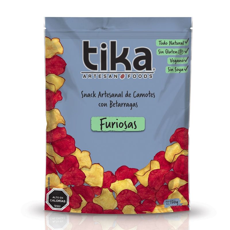 TIKA - Snack Artesanal Furiosas Tika 170 g