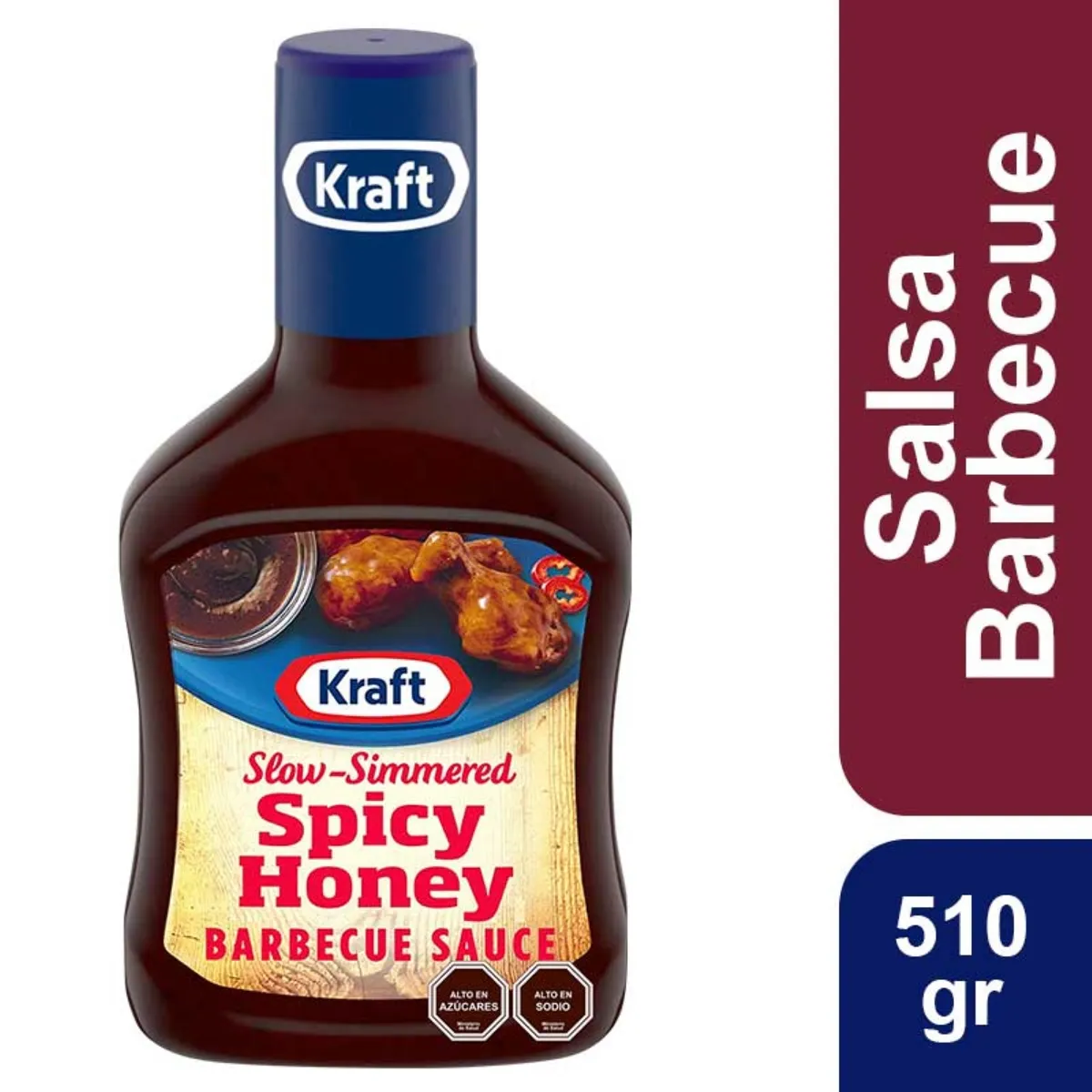 KRAFT - Salsa Barbecue Kraft Spicy Honey 510 g