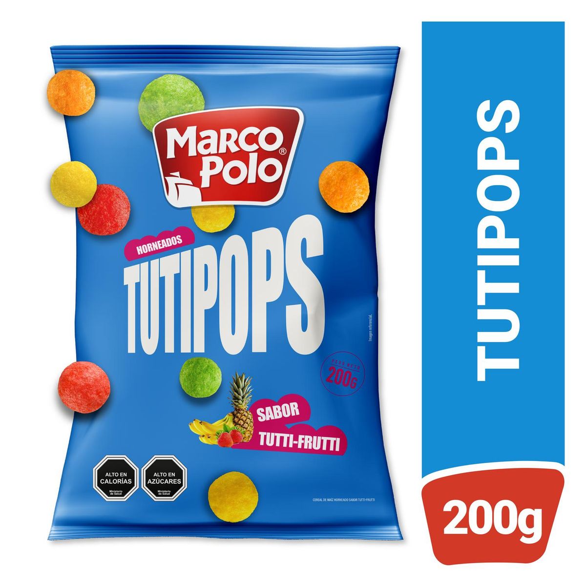 MARCO POLO - Snack Crunchis Pops Marco Polo 200 g