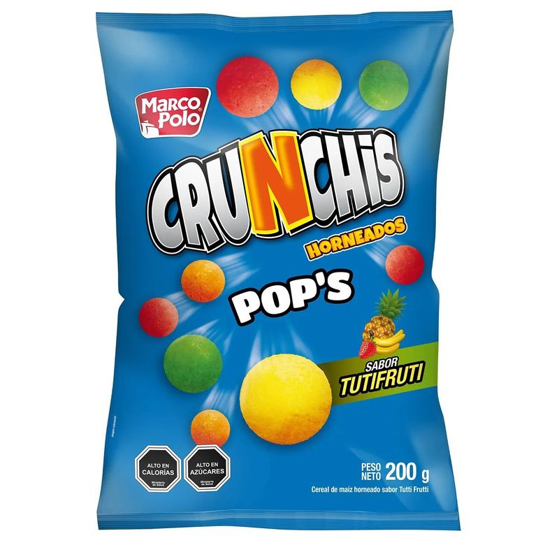 MARCO POLO - Snack Crunchis Pops Marco Polo 200 g