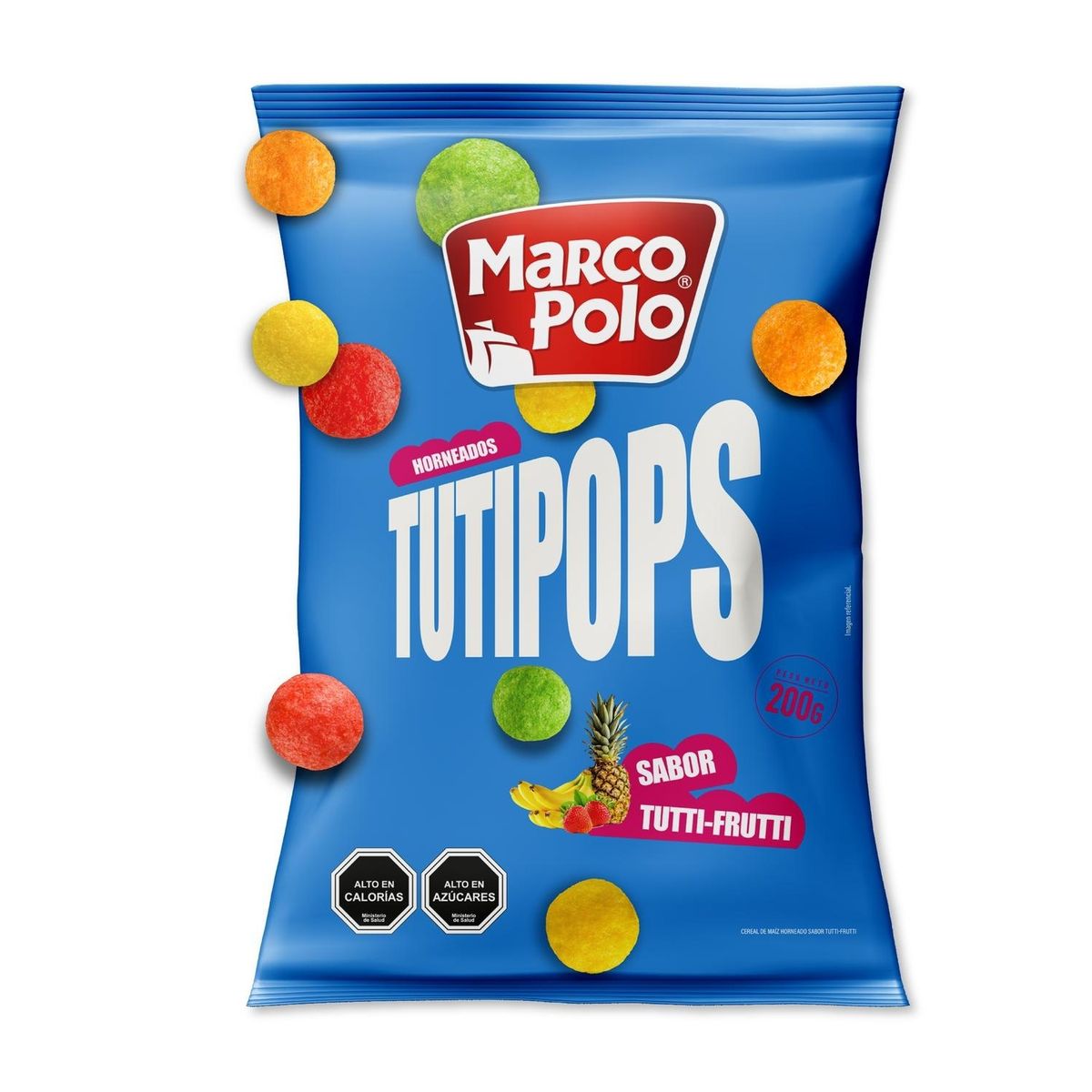 MARCO POLO - Snack Crunchis Pops Marco Polo 200 g