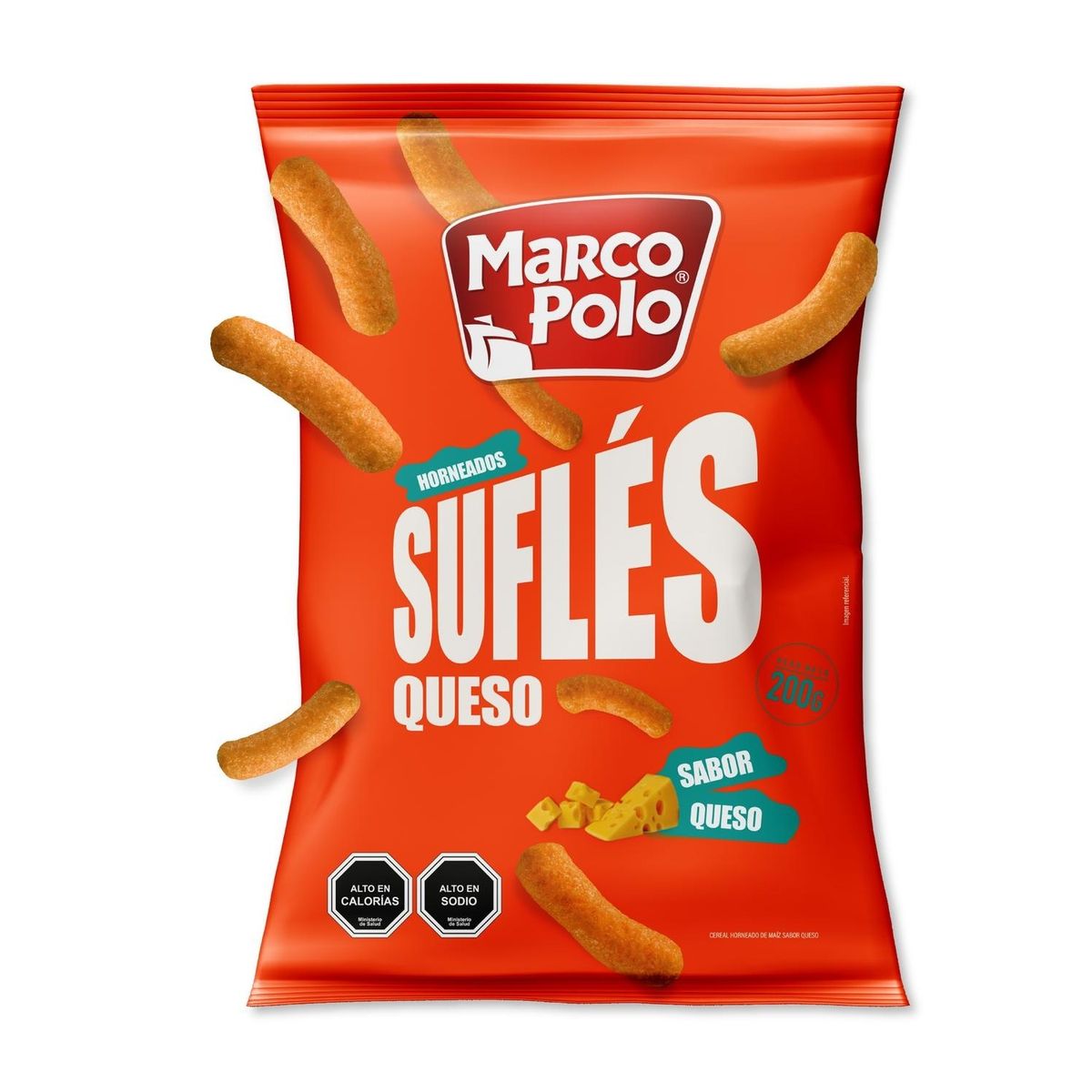 MARCO POLO - Snack Crunchis Queso Marco Polo 200 g