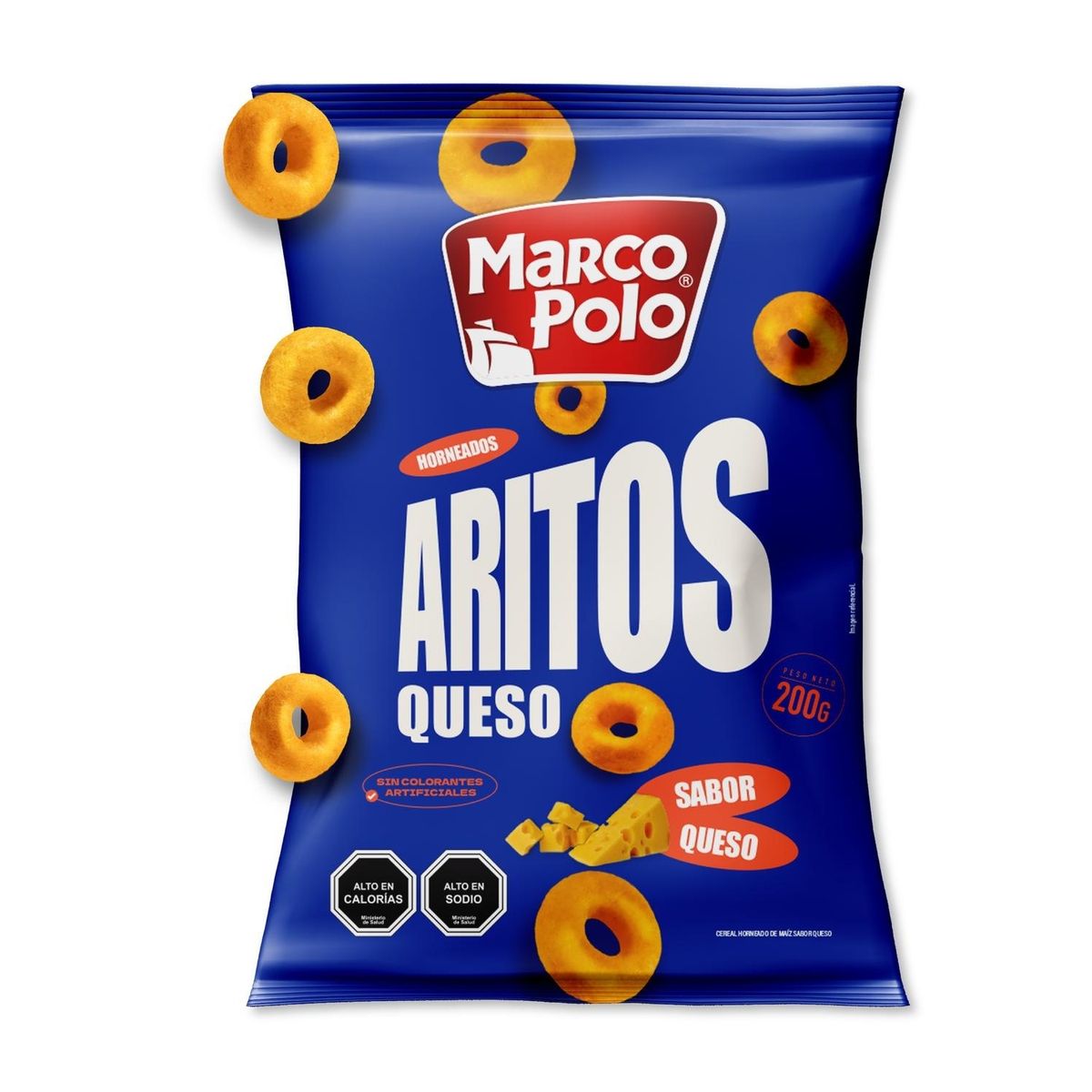 MARCO POLO - Snack Crunchis Tubos Marco Polo 200 g