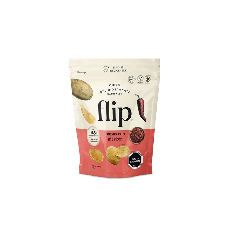 FLIP - Chips Papa Flip Merkén 30 g