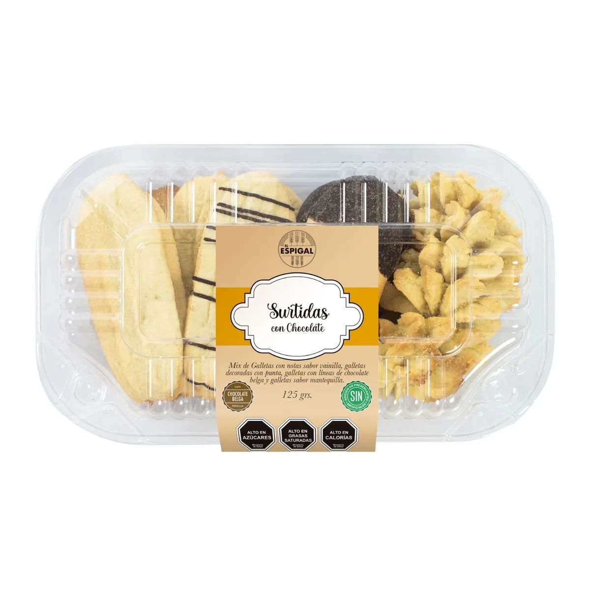 EL ESPIGAL - Galletas Surtidas El Espigal 125 g