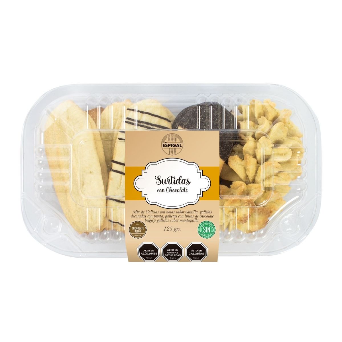 EL ESPIGAL - Galletas Surtidas El Espigal 125 g