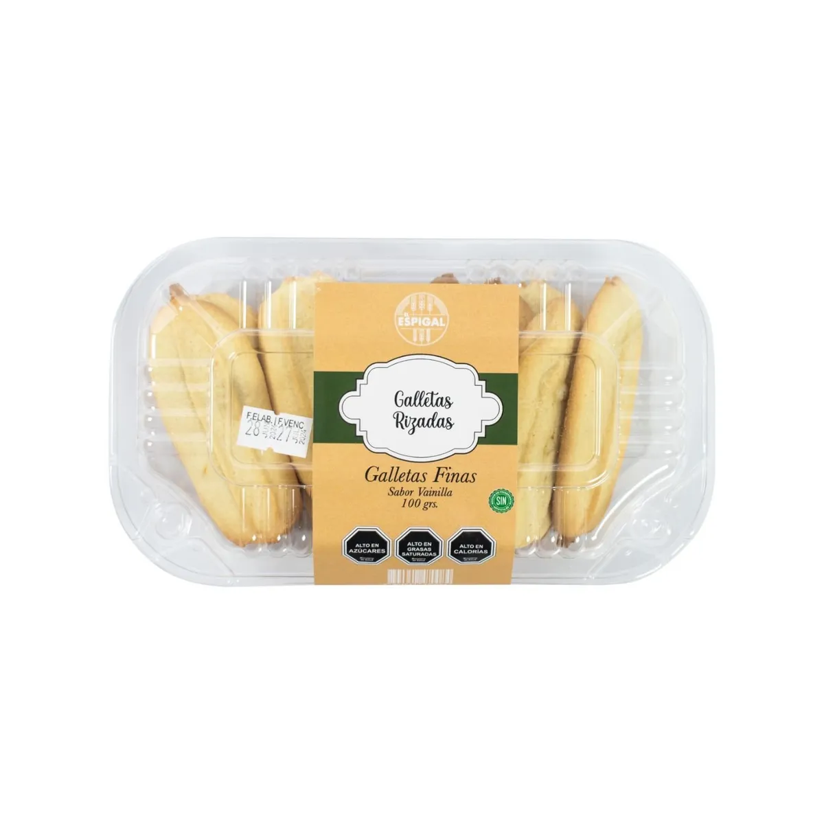 EL ESPIGAL - Galletas Rizadas El Espigal 100 g