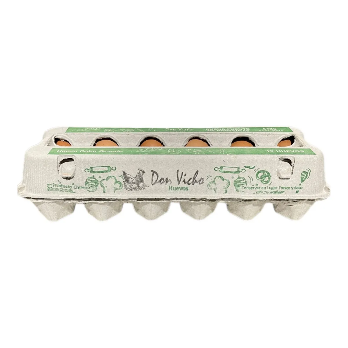 DON VICHO - Huevos de Color Grandes Don Vicho 12 Un