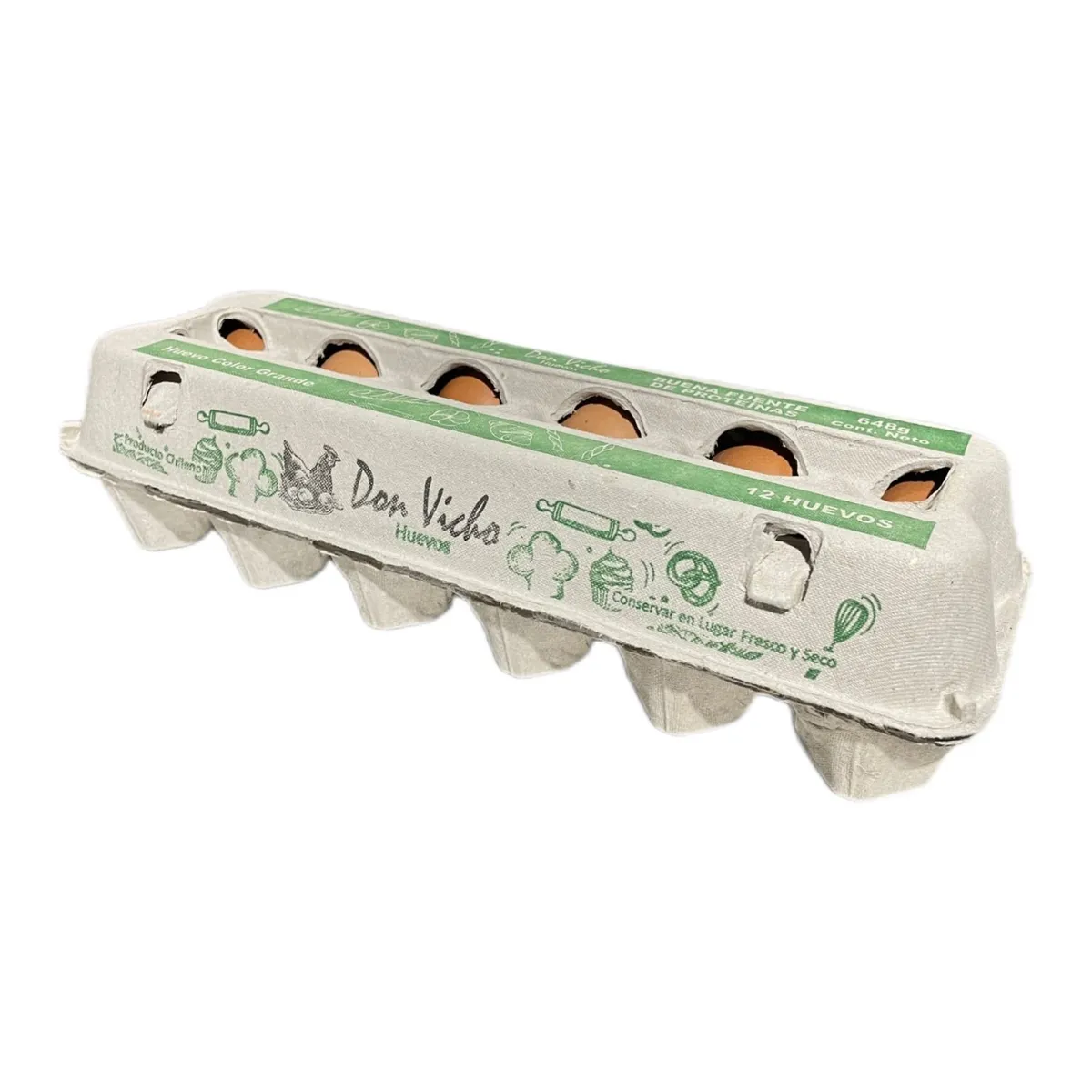 DON VICHO - Huevos de Color Grandes Don Vicho 12 Un