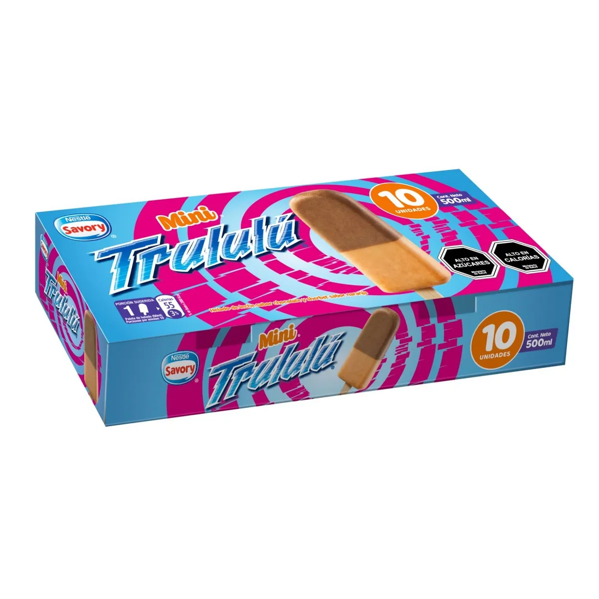 SAVORY - HELADO TRULULU MINI SAVORY (10X50) ML