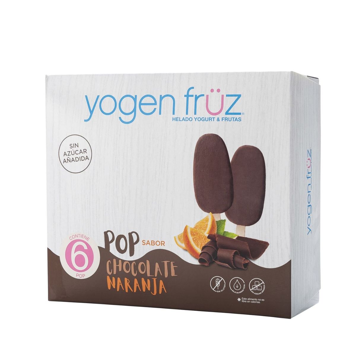 YOGEN FRUZ - PACK CHOCOLATE NARANJA YOGEN FRUZ (66X6)