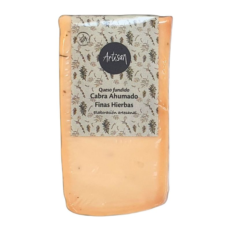 ARTISAN - Queso de Cabra Ahumado Fundido Finas Hierbas Artisan 100 g
