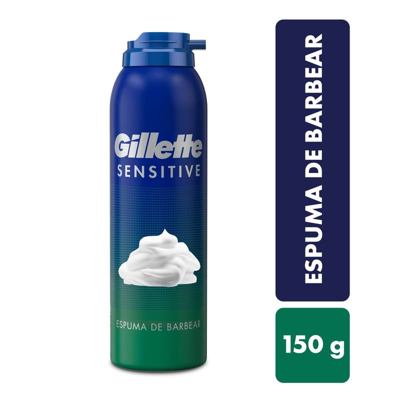 GILLETTE - Crema de Afeitar Gillette Sensitive 150 g