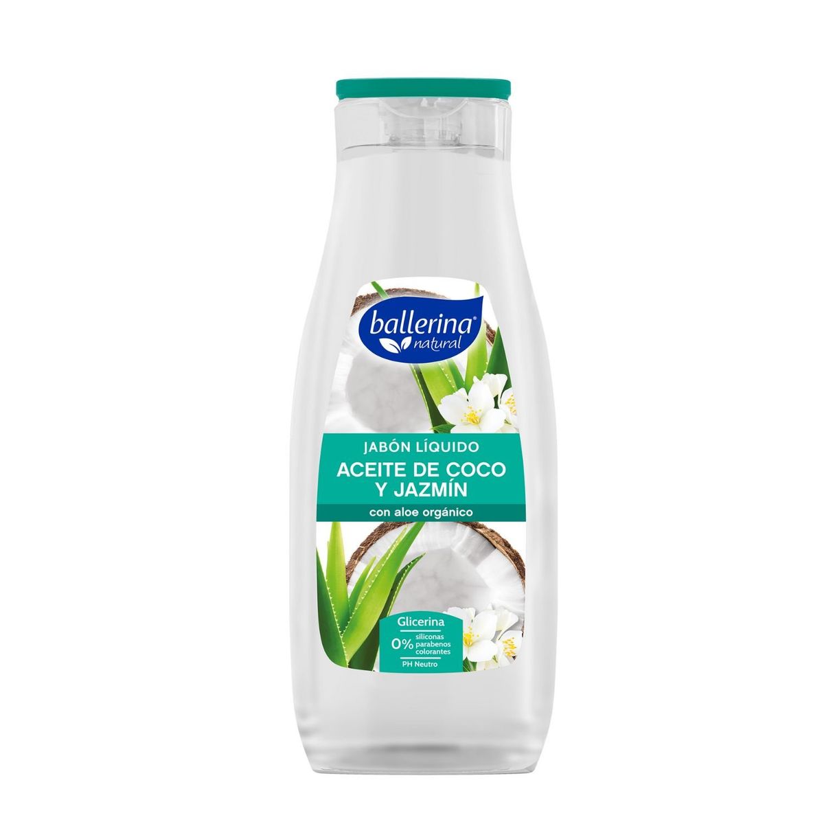 BALLERINA - Jabón Líquido Ballerina Coco y Jazmín 950 ml
