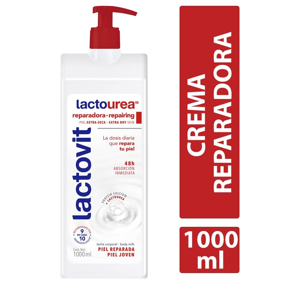 LACTOVIT - Crema Corporal Lactovit Reparadora 1 Lt