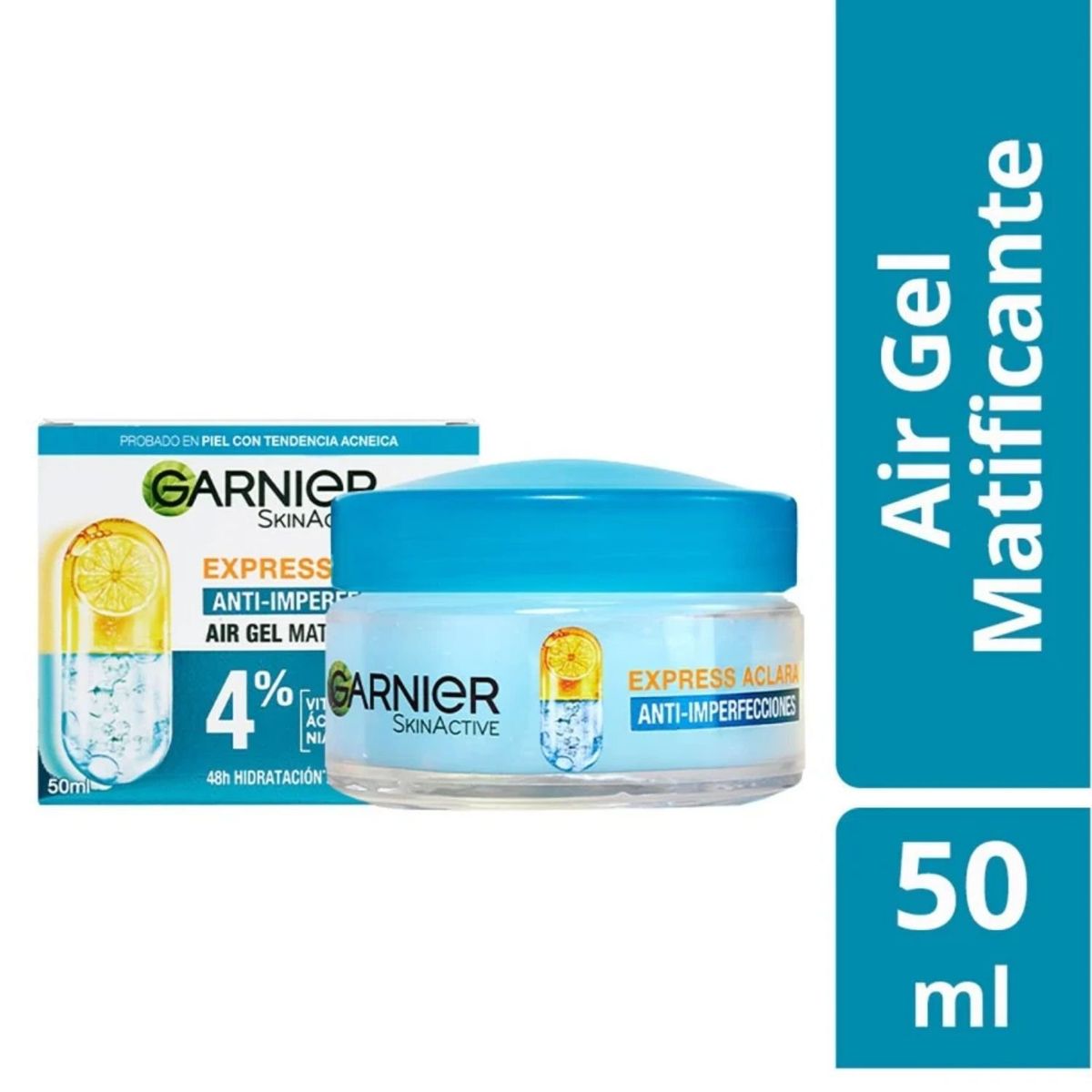 GARNIER - Air Gel Matificante Garnier Anti Imperfecciones 50 ml