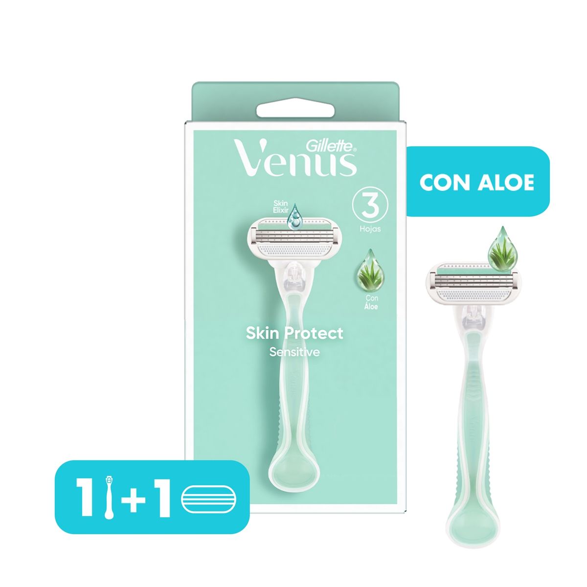 VENUS - Máquina de Afeitar Gillette Venus Skin Protect 1 un