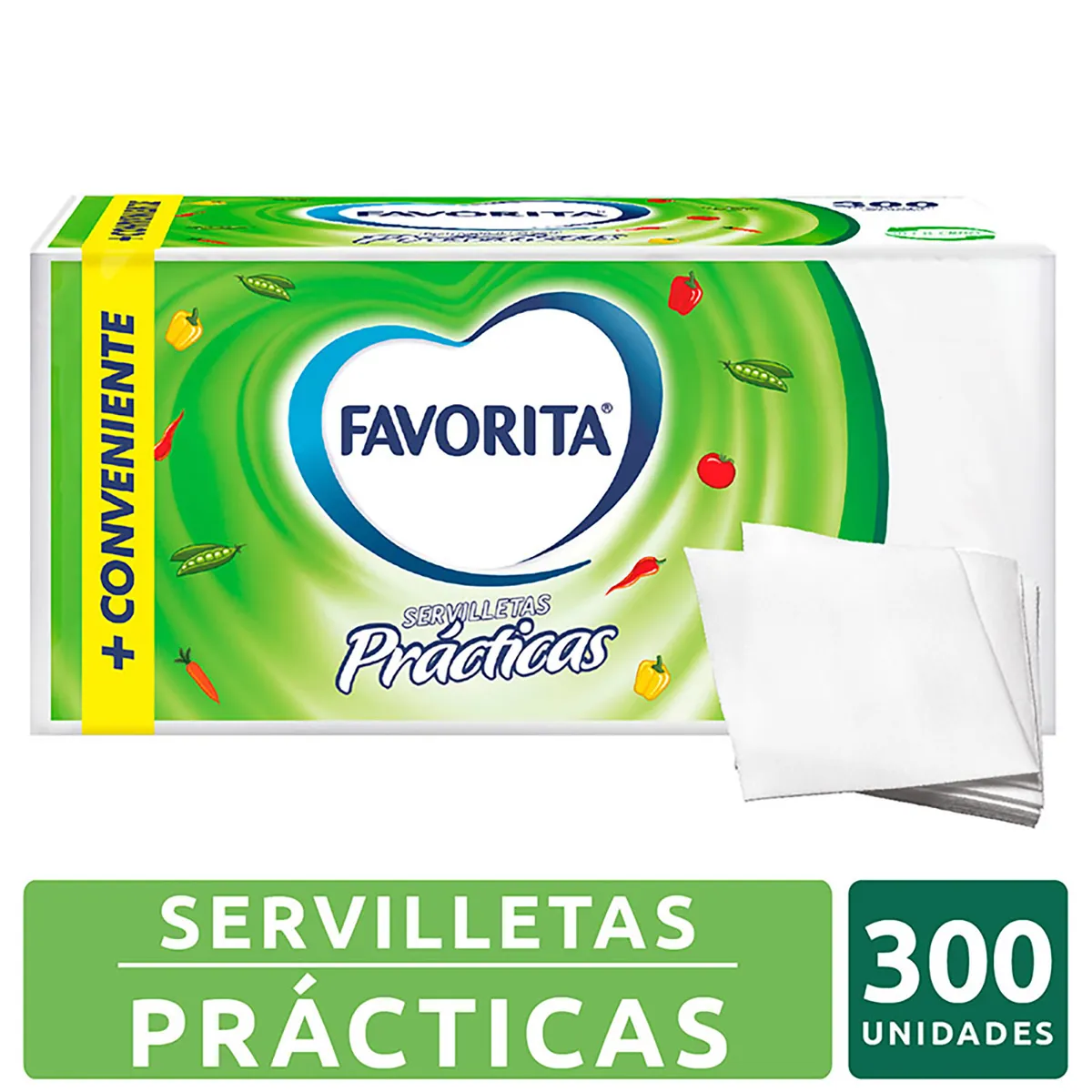 FAVORITA - Servilletas Favorita Cocktail 300 Un