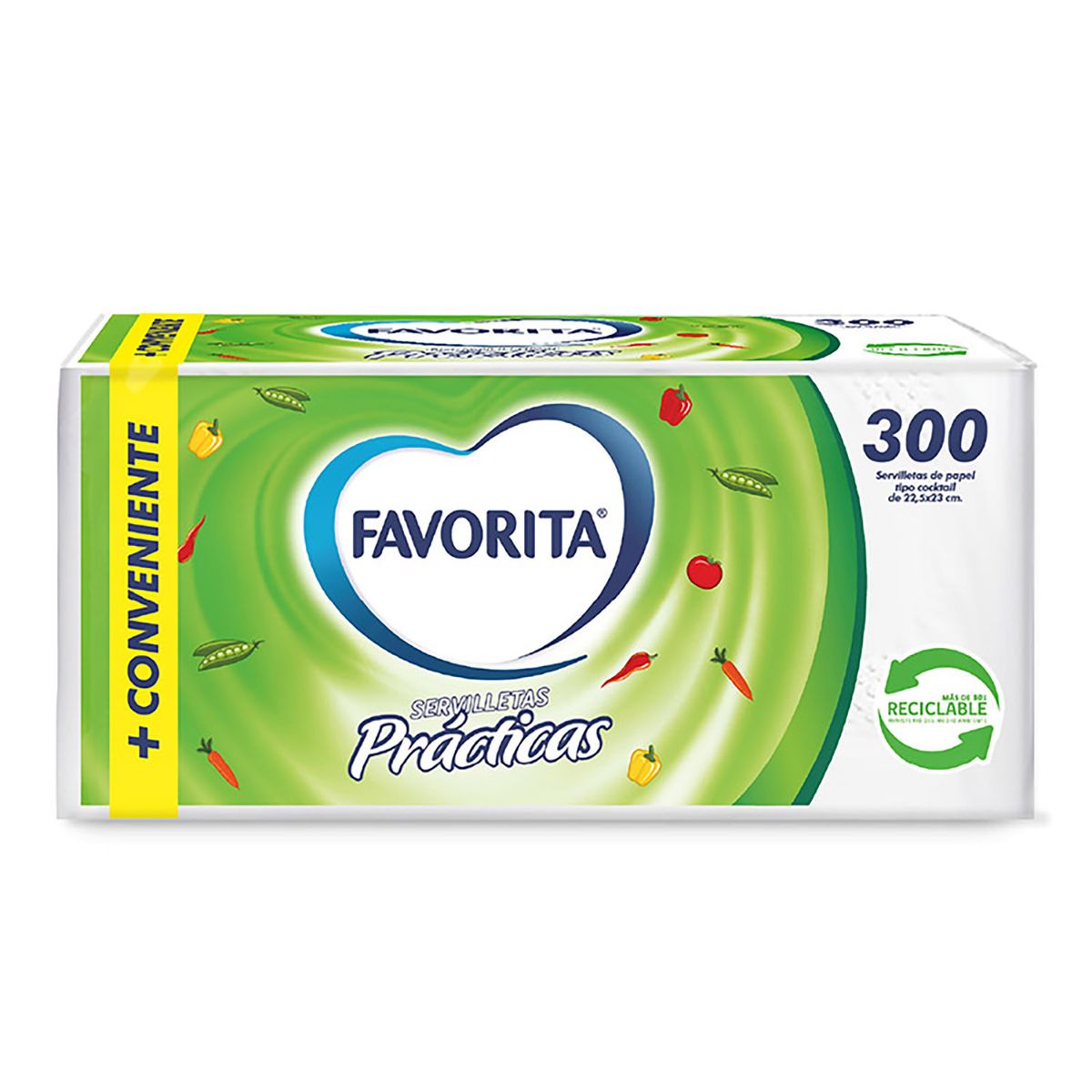 FAVORITA - Servilletas Favorita Cocktail 300 Un