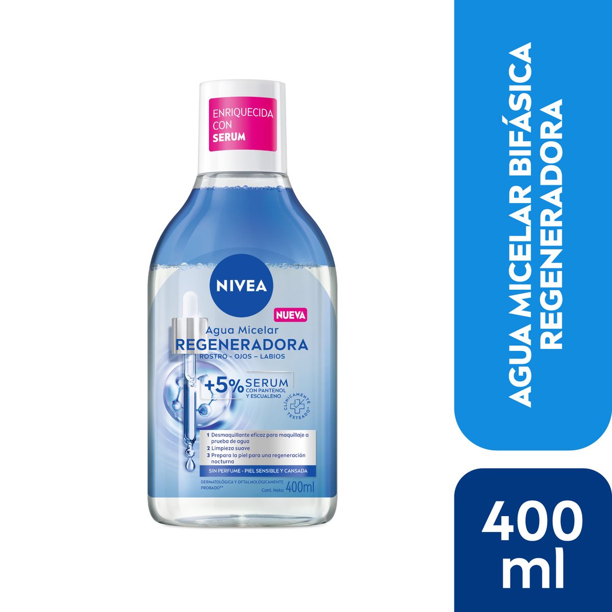 NIVEA - Agua Micelar Nivea Regeneradora 400 ml