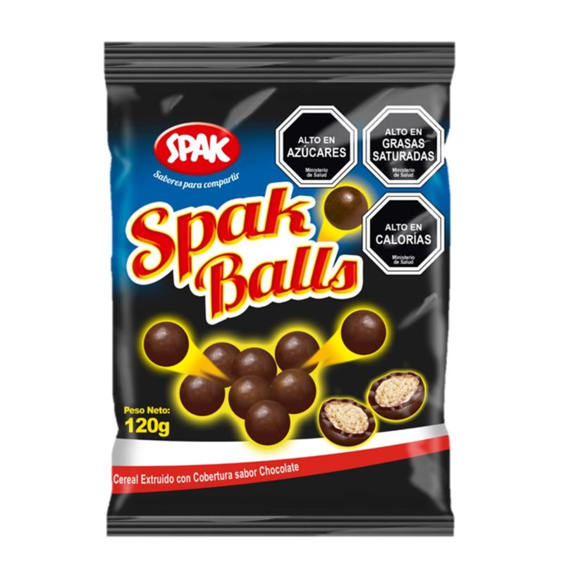SPAK - SPAK BALLS CHOC. CHOCOLATE SPAK 120 GR