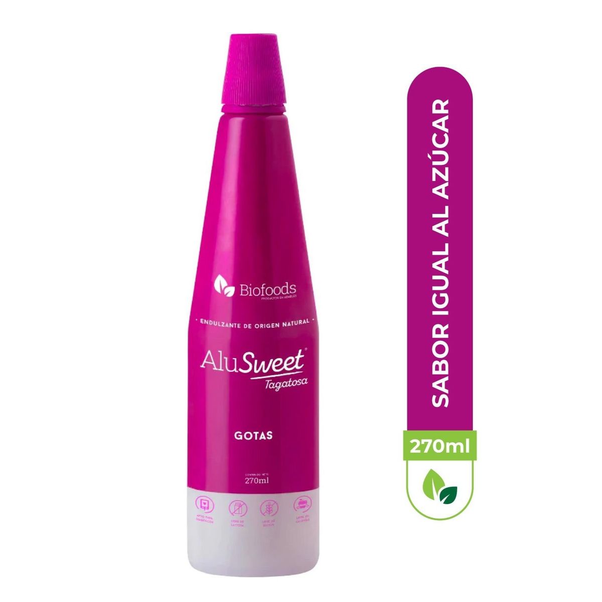 ALUSWEET - Endulzante Líquido Tagatosa Alusweet 270 ml