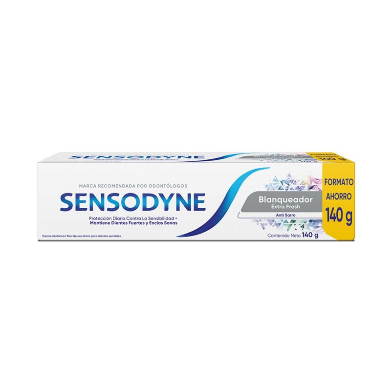 SENSODYNE - Crema Dental Sensodyne Blanqueador Extra Fresh 140 g