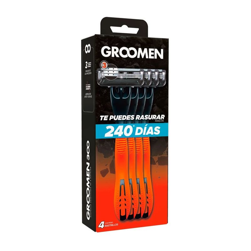 GROOMEN - Máquina de Afeitar Groomen 4 Un