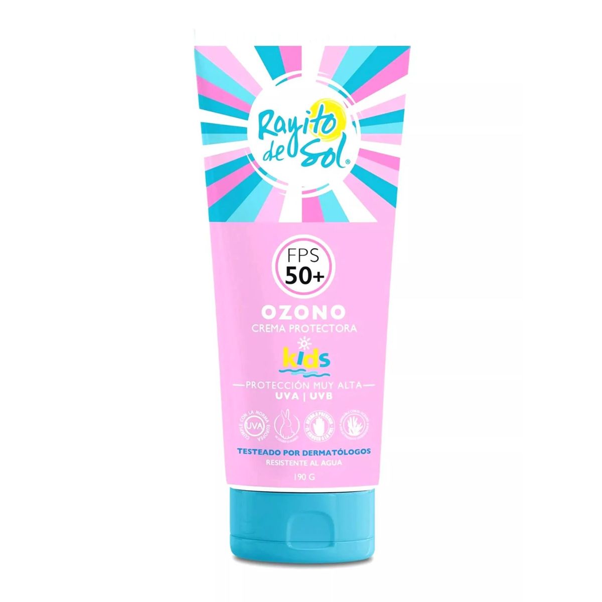 RAYITO DE SOL - Protector Solar Ozono Kids FPS 50+ Rayito de Sol 190 g